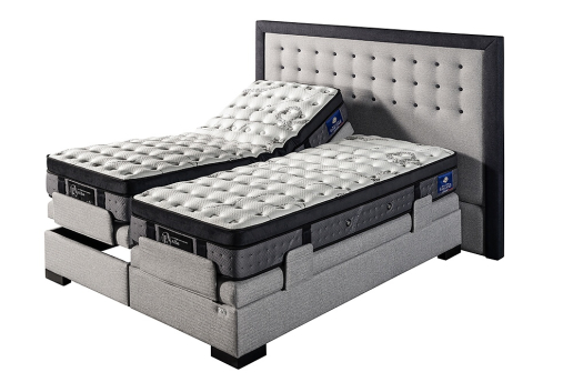 Matelas 140 x 200 cm CONFORT DESIGN - Ressorts - 7 zones - 30 cm - Ferme -  HOTEL GRAND CONFORT